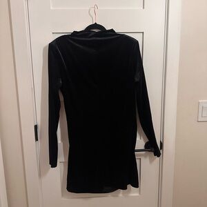 Zara Black Long Sleeve Dress